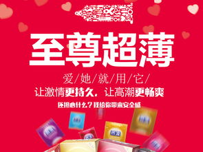 避孕套成日用品促銷海報 設計素材與市場趨勢解析